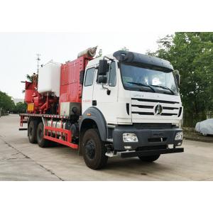 China PCT - 611A Single Pump Oilfield Cement Truck For Slurry Mix supplier