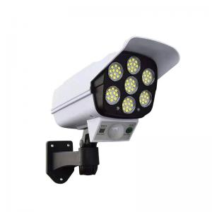 IP65 Bullet Type Fake CCTV Camera With Real Red Flashing Light