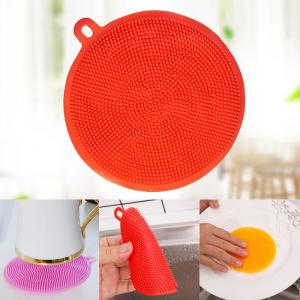 Heat Isolated Silicone Brush Mat Multifunctional For Kitchen Pot