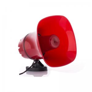 China Memory Card Supported 12V Car Siren Megaphone Speaker Amplifier with DC Power Source supplier