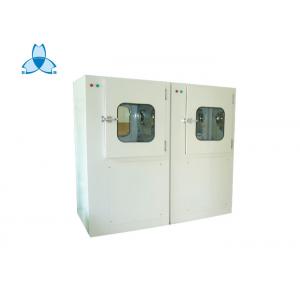 UV Light  Air Shower Pass Box With Automatic Air Shower For Clean Room