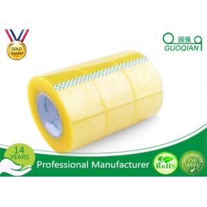 China Pressure Sensitive BOPP Packing Tape Strong Adhesive Single Sided Clear Shipping Tape supplier