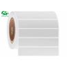 Matt Sliver Emusion Adhesive Sticker Roll PET Coated Thermal Label With CCK