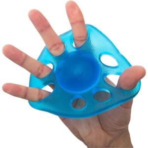 Cushioned Soft ‎Silicone Hand Finger Grip Strengthener Adjustable Resistance Levels