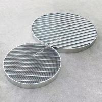 China 100 200 500  Micron Stainless Steel Wedge Wire Screen Filter Mesh Panels on sale