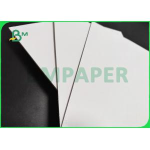 2MM 2.5MM Thick Duplex Board White Back For Signs Flat Surface 102 x 72cm