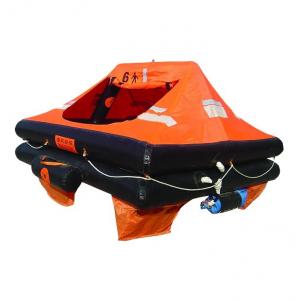 China 10Person Marine Inflatable Life Raft, Throw-over/Davit-launch/Self-righting life raft supplier