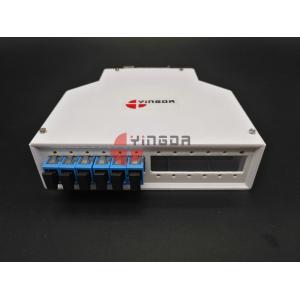 China 12 SC Ports Fiber Optic Termination Box , DIN Termination Box ABS wholesale