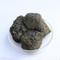 Black 1-3mm Grill Lava Stone ISO9001 Volcanic Rock Crystals For Cooking