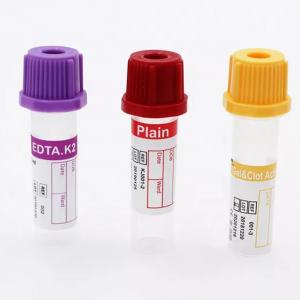 China Small Volume Blood Collection Tubes 0.25ml-1ml supplier