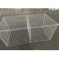 China 100x80mm Galvanized Hexagonal Chicken Wire Mesh Metal Wire Mesh Gabion 2x1x1m Box Mesh on sale