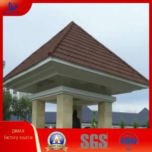 NOT FADE Lightweight Construction Materials Stone Chips Coated Steel Roofing Shingle