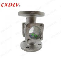 Flanged Double Window Sight Glass Floating Ball Type