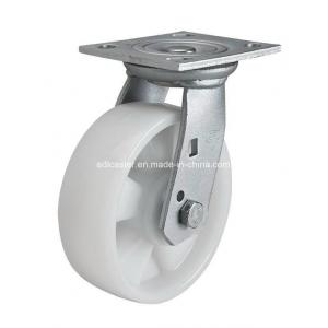 6mm Thickness Plate Swivel PA Caster for Heavy Duty 420kg Load and 6" Wheel 7016-26