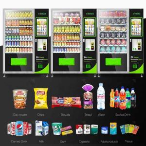 China Healthy Food Automatic Combination Snack And Drink Vending Machine With Touch Screen supplier