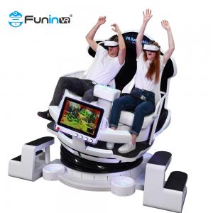 Adventure Park 9D VR Simulator With Joystick Controller 360 Degree Rotation Movement