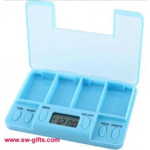 China Portable Digital Pill Tablet Medicine Box Alarm Best Selling New Design Compartments Box supplier