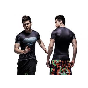 China Sportides Men's Breathable Youth Sports Apparel Quick Dry L Size Short Sleeve Running Tees supplier