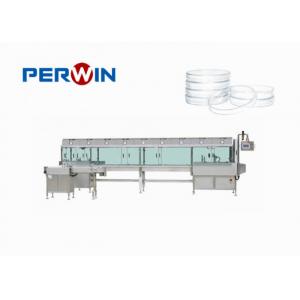 Six Lane Petri Dish Filling Machine PW-PB4800 With Agar Plate Pourer