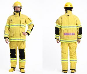 China Fire Department Nomex FR Firefighter Uniform Flame Retardant Coveralls with Nomex IIIA supplier