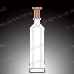 New Designed Guala Cap 375 ML Frosted Liquor Bottles