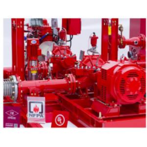 NM FIRE NFPA20 Centrifugal Fire Pump Package System With Simplifies Piping Design