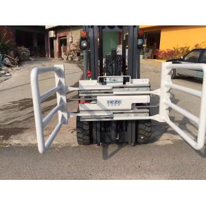 China Thin Arm Forklift Truck Attachments Forklift Foam Rubber Clamps Safely Handle supplier