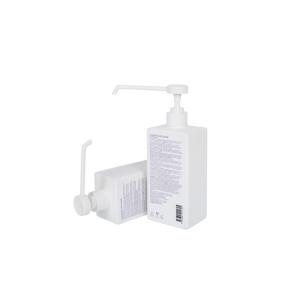 1.6cc Sanitizer Pump Bottle Square Shape Hdpe Leakproof Spray Hand Wash 500ml Container