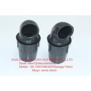 50mm Tube Connector For Glass Milk Bottle , Milking Machine Parts