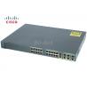 China Fast Ethernet Used Cisco Switches WS-C2960+24TC-L 2960 Plus 24 10/100 2 X 1G SFP wholesale