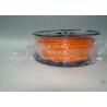 1.75mm / 3.0mm Trans Orange PLA 3D Printer Filament Colors 1KG / Roll