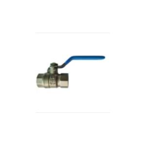 China Oem Nickel Plating 2 Brass Ball Valve With Steel Handle supplier