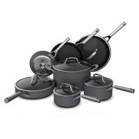 China OEM Stainless Steel casserole ＆ Frying Pan 12 Piece Set on sale