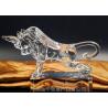 Crystal Cow Animal Figurines Model For Office / Home Decorations