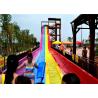 China Commercial Young Adult High Speed Water Slide Racing With Mat wholesale