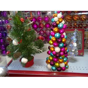 China Beautiful Artificial Personalised Christmas Decoration Sparkling Balls for Home supplier