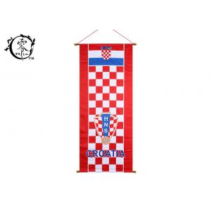 Croatia National Multicultural Flag Banners Shabby Canvas Print Picture Frame Gift Home Decor Office Wall