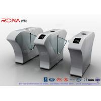 China Half Height Access Control Flap Barrier Gate Turnstile Automatically Flap Barrier With Acrylic Flap on sale