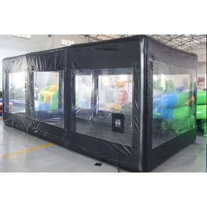 Custom Airtight Clear Inflatable PVC Car Capsule Tent 6m By 4m