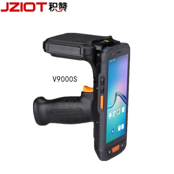 V9000S JZIOT Long Range Handheld Uhf Rfid Reader Pdas Rugged Factory Warehouse for Asset Tracking System