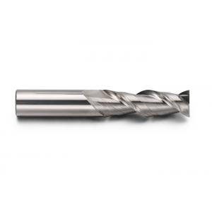 China 2/3 Flutes Polished HRC55 Tungsten Carbide End Mill Cutter For Aluminum Cutting Tool supplier