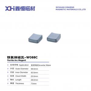 Permanent Magnet Ferrite Manufacturer In China For Inverter Motor W088C