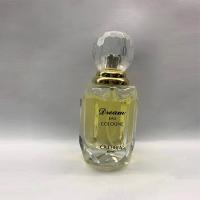 China 40ml Glass Luxury Perfume Bottles With Clear Ball Shape Surlyn Cap on sale