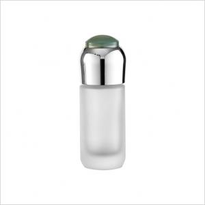 Thick Bottom 30ml Glass Dropper Bottle Essential Oil Packaging Frosted Dropper Bottles Push Button Cap