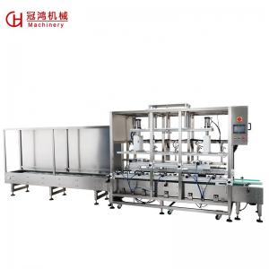 China 5 Nozzle Liquid Fertilizer Filling Machine for Machinery Repair Shops Performance supplier