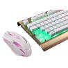 Reccazr KC709 Mechanical Keyboard And Mouse Combo With LED Lighting