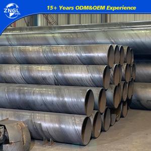 China API/ASTM SSAW Steel Tube Spiral Submerged Arc Welding Pipe for Tubular Pile Product supplier