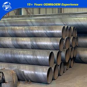 China Galvanized Steel Tube SSAW 609mm Carbon Steel Pipe for Oil Gas Pipeline Request Sample supplier