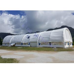 40 X 10 X 6 M PVC White Inflatable Event Tent With Strong Wind Resistance
