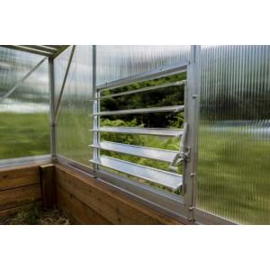 Customized Polycarbonate Sheet Greenhouse With Light Dep Wet Curtain